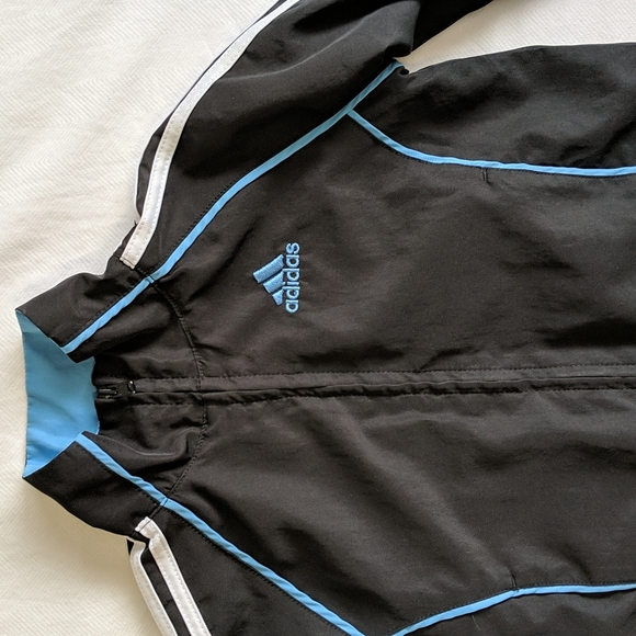 adidas track lightweight spring jacket windbreaker jacket 12 months baby - Picture 2 of 9